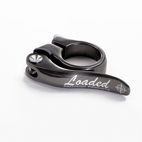 Abrazadera Loaded AMXC QR Gris para poste asiento de 28.6 mm - Raudor ¡Rompe tu propio récord!